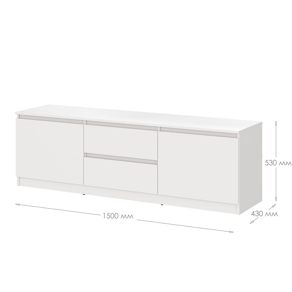 Тумба під телевізор Нео 2Ш2Д 150x43x53 см