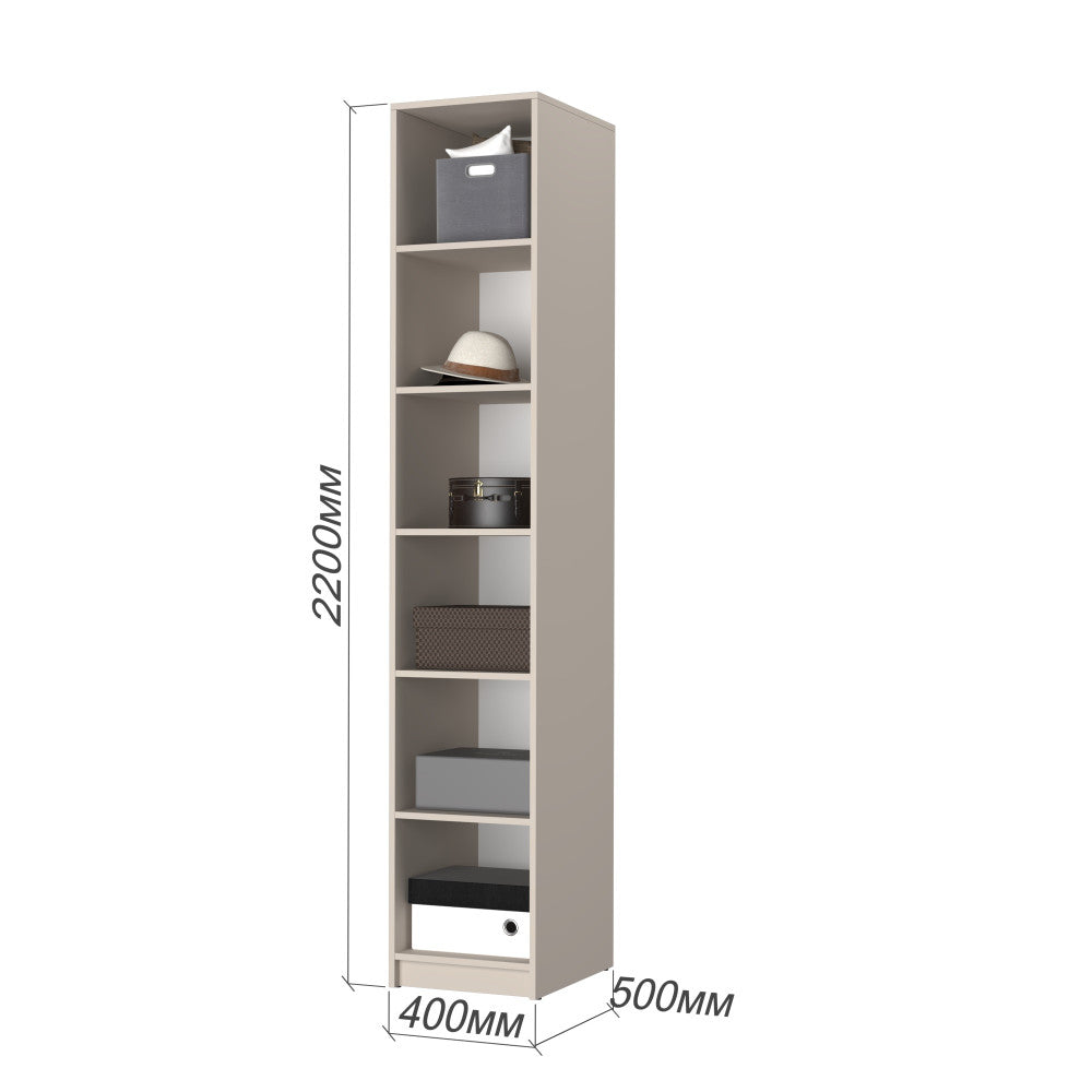 Пенал D закритий Оскар ДСП 40x52x220 см
