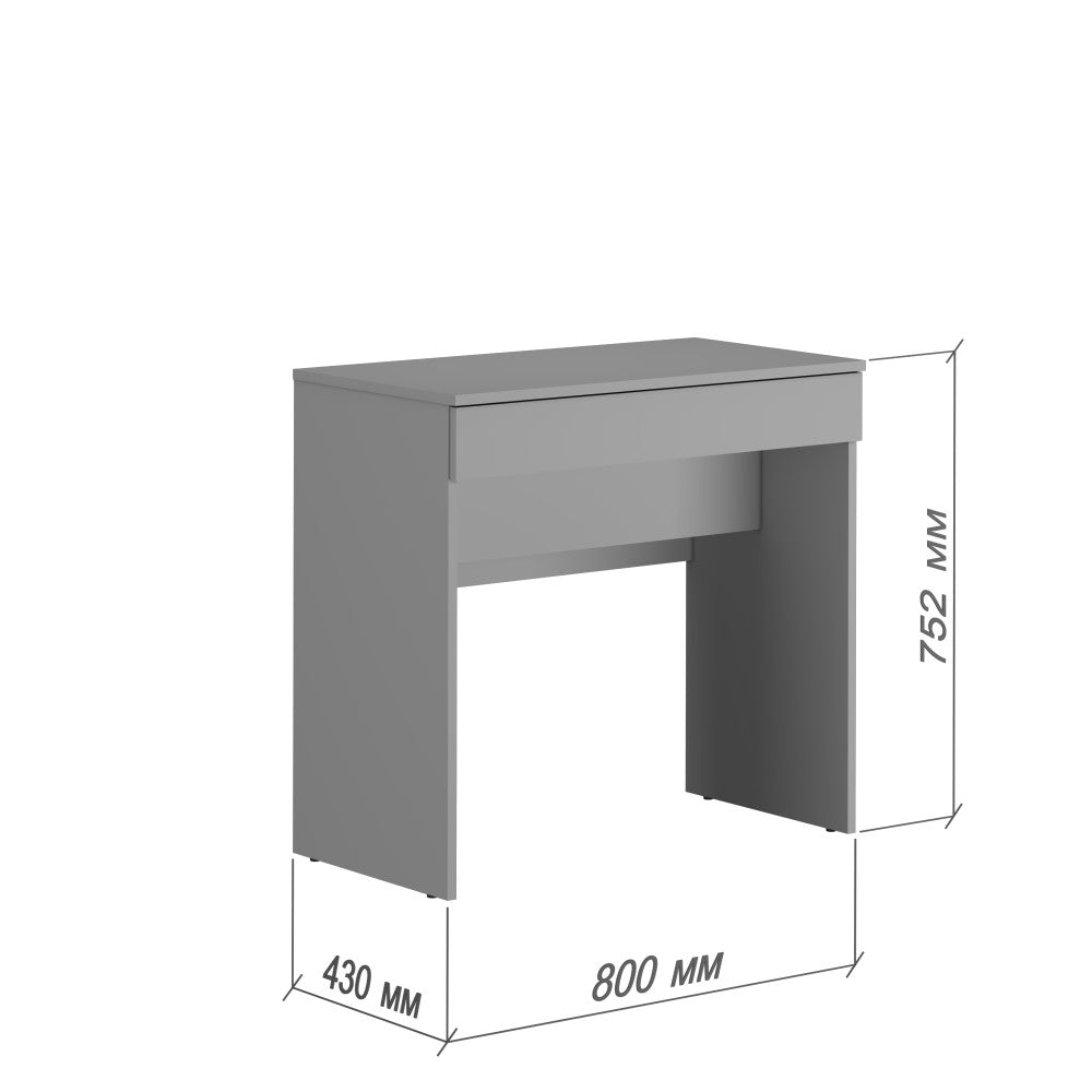 Трюмо з дзеркалом у спальню Нео 80x43x75,2 см