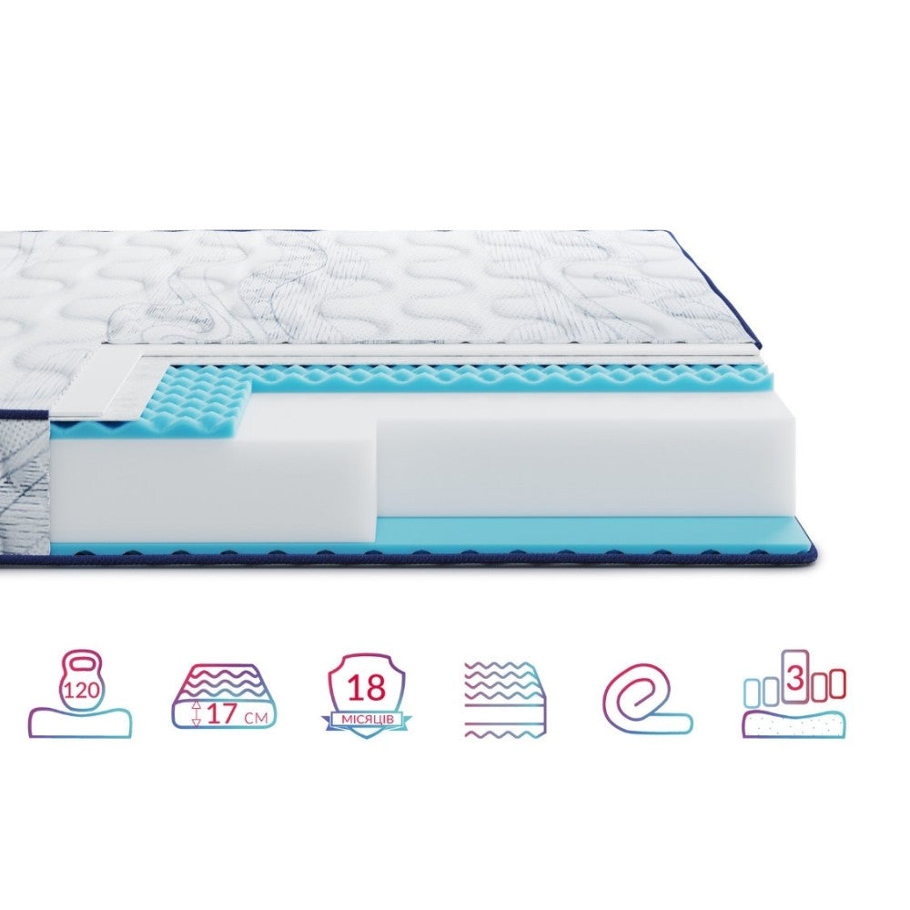 Матрац безпружинний Highfoam Largo Relax New