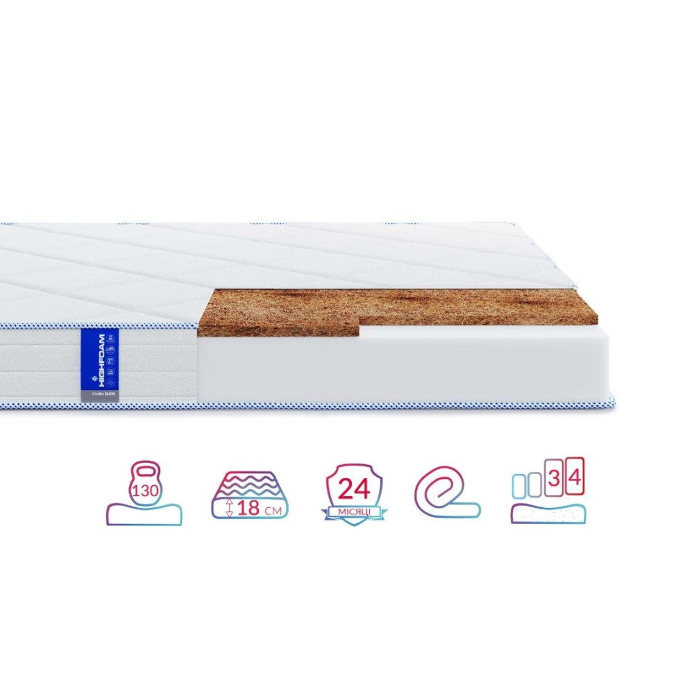 Матрац безпружинний Highfoam Obeliks Elios