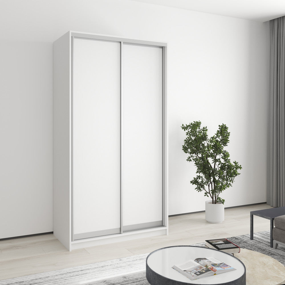 Шафа-купе дводверна Стандарт AL 2ДСП 110x60x210 см