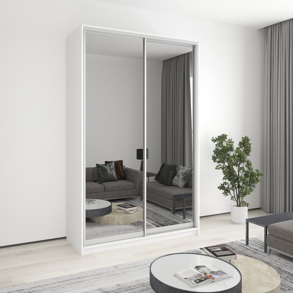 Шафа-купе дводверна Стандарт AL 2 Дзеркала 150x60x240 см