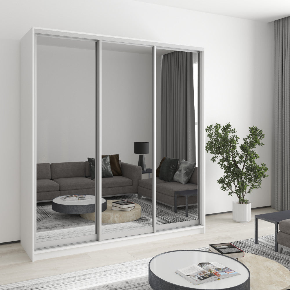 Шафа-купе тридверна Комбо AL 3 Дзеркала 190x60x210 см