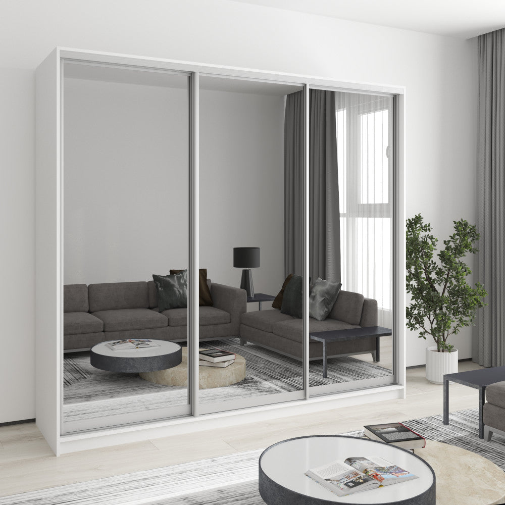 Шафа-купе тридверна Комбо AL 3 Дзеркала 230x45x210 см