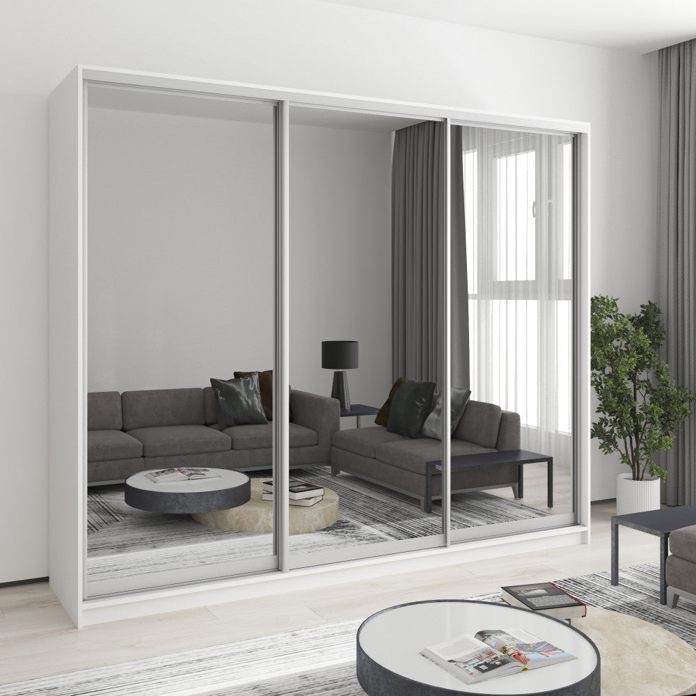 Шафа-купе тридверна Комбо AL 3 Дзеркала 250x45x210 см