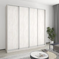 Шафа-купе чотиридверна Комбо AL 4ДСП 240x45x240 см