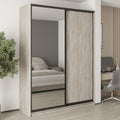 Шафа-купе дводверна Уні BG ДСП/Дзеркало 180x60x240 см