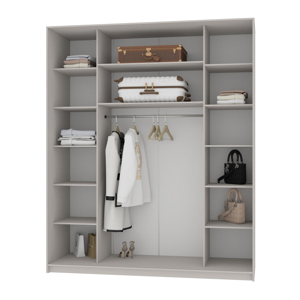 Шафа-купе тридверна Комбо BG 3ДСП 190x45x210 см