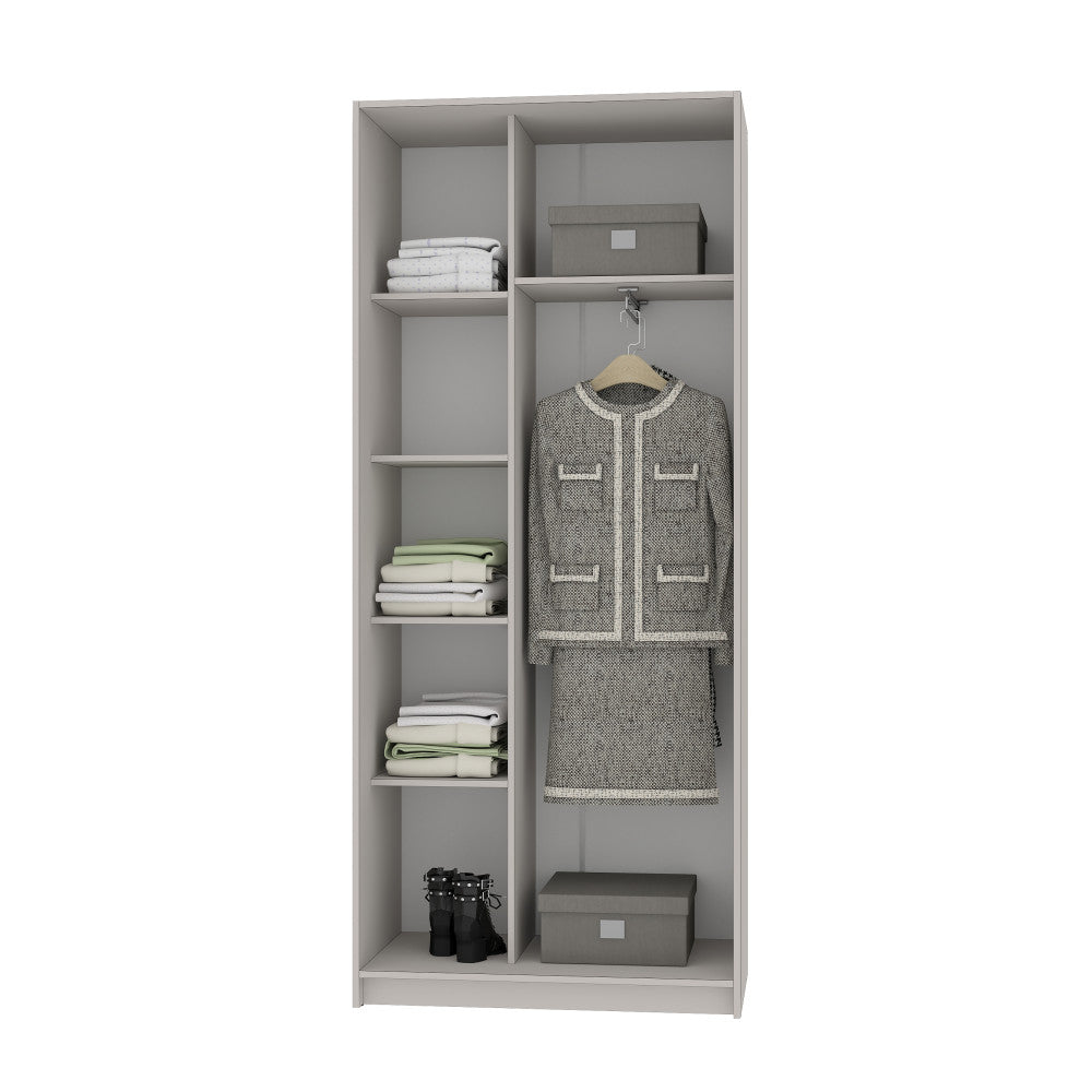 Шафа-купе дводверна Стандарт BG ДСП/Дзеркало 170x60x210 см